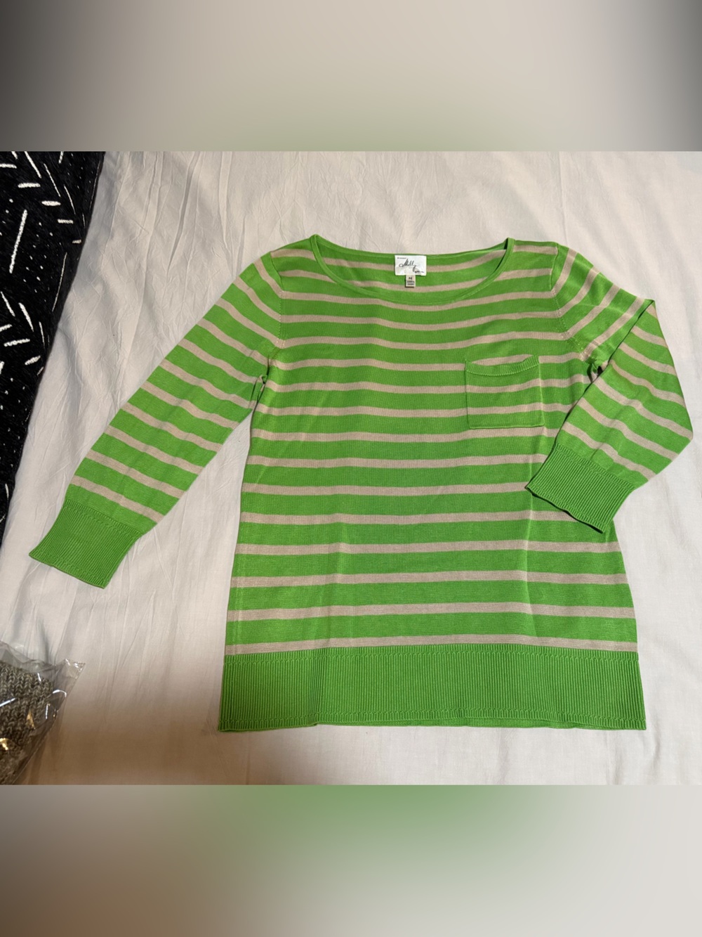 Milly of New York, Medium, Green/Tan